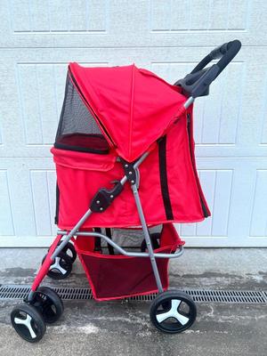 Small Pet Stroller and Sherpa Pet Carrier
