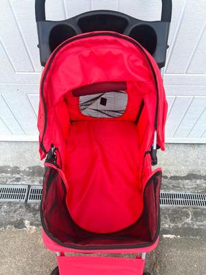 Small Pet Stroller and Sherpa Pet Carrier