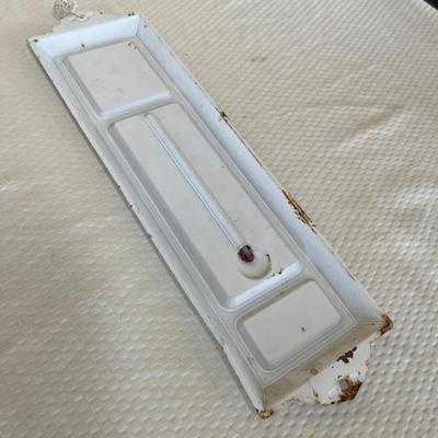 Vintage advertising thermometer
