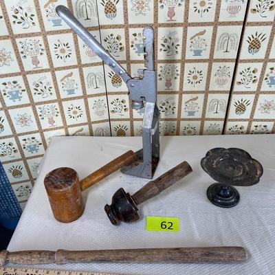 Bottle Capper & other vintage
