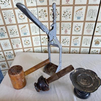 Bottle Capper & other vintage
