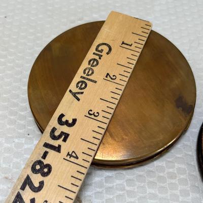 Lot 72 Two vintage compacts