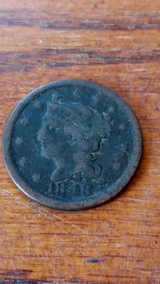 LOT 94 1848 LARGE CENT