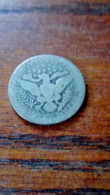 LOT 97 1893 BARBER QUARTER