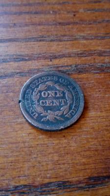 LOT 102 1848 LARGE CENT