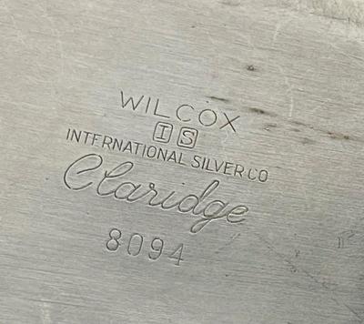 Wilcox IS International Silver C Carriage #8094 oblong dish