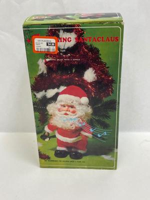 Walking Santa Claus vintage