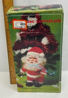 Walking Santa Claus vintage