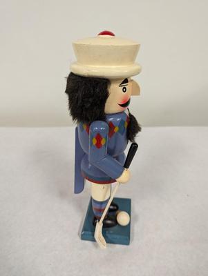 Christmas Golf Wooden Nutcracker