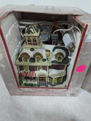 Vintage Holiday Buildings