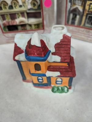 Vintage Holiday Buildings