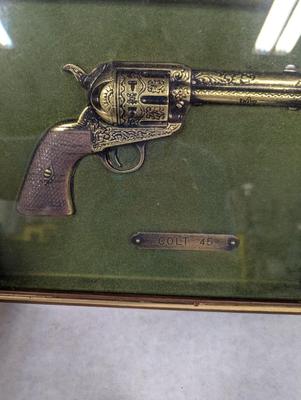 Colt 45 Replica Shadow Box