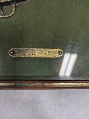 Colt 45 Replica Shadow Box