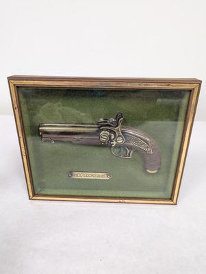 Pill Lock 1885 Gun Replica Shadow Box