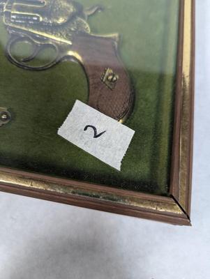 Colt 38 Gun Replica Shadow Box Choice 2