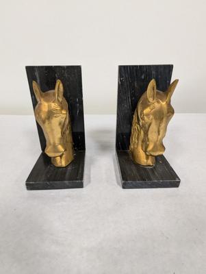 Vintage Horse Bookends