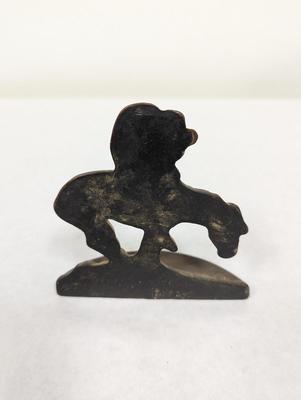 Vintage Last Trail Cast Iron Bookend