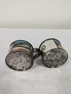 Ponderosa Ranch Tin Coffee Cups