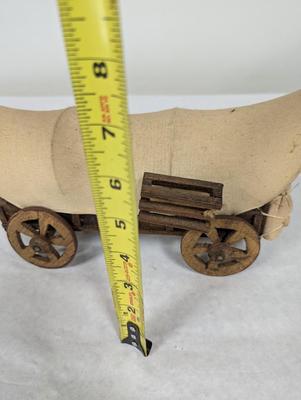 Handmade Wooden Covered Wagon