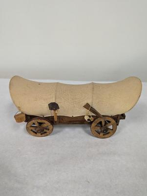 Handmade Wooden Covered Wagon