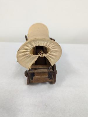 Handmade Wooden Covered Wagon