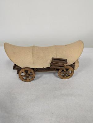 Handmade Wooden Covered Wagon
