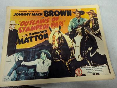 Western Movie Replica Posters