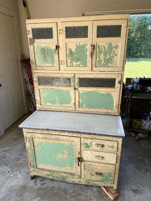 Early Antique Kitchen Safe (See Description)