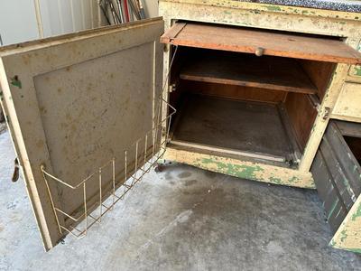 Early Antique Kitchen Safe (See Description)