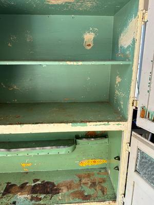 Early Antique Kitchen Safe (See Description)