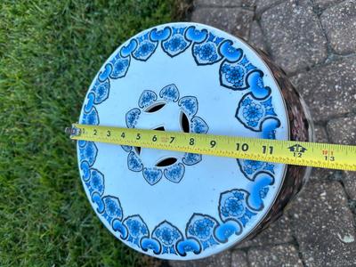 Vintage Hand Painted Garden Stool