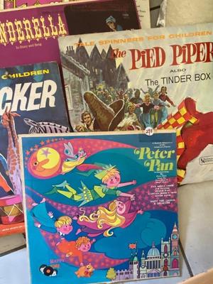 Vintage Children’s Vinyl Collection Lot