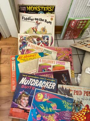 Vintage Children’s Vinyl Collection Lot