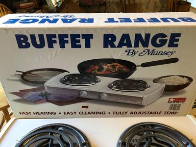 Munsey Portable Electric Range | Lot Two