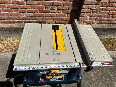 Ryobi Table Saw Like New