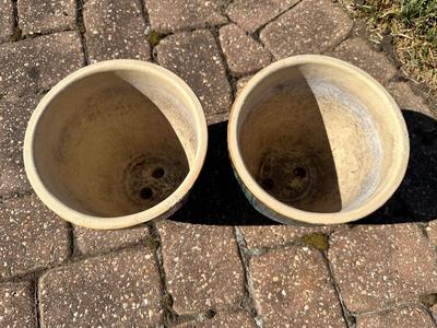 Pair of Plant Pots