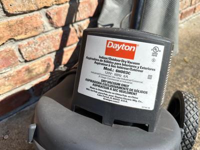 Dayton Leaf Vac (Tested)