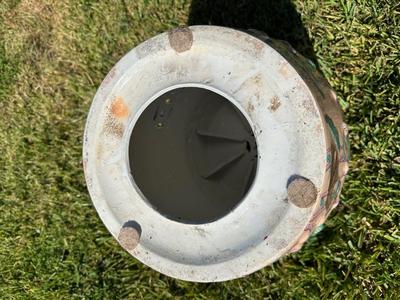 Vintage Porcelain Hand Painted Garden Stool