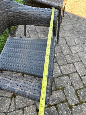 Three (3) Outdoor Patio Chairs