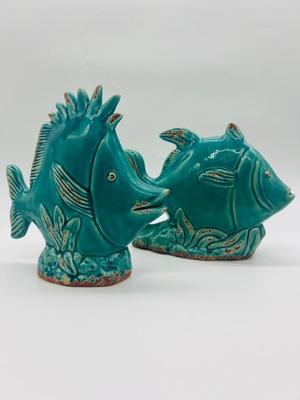 Pair Ceramic Fish