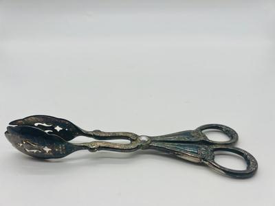Vintage GORHAM HERITAGE Pastry Tongs