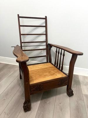 Antique Adjustable Chair