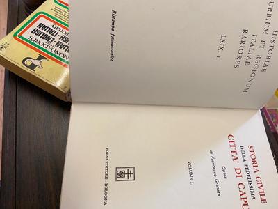 Vintage Italian Books and German Stein