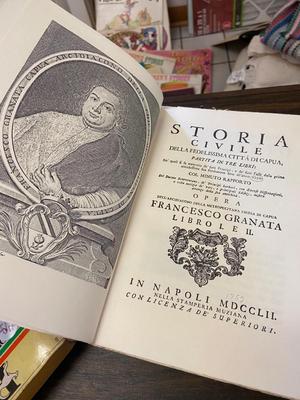 Vintage Italian Books and German Stein