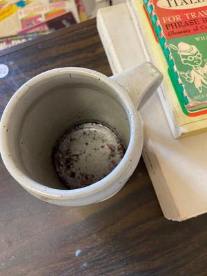 Vintage Italian Books and German Stein