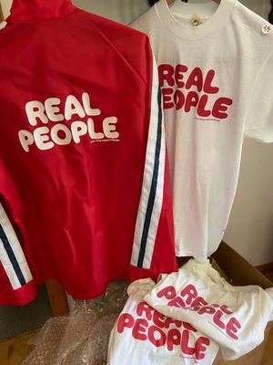 Vintage REAL PEOPLE T-Shirts (TV Show Merch) | Lot Two