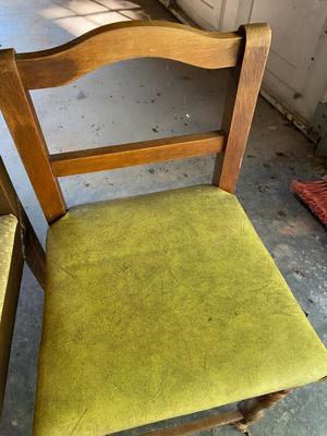 Vintage Children’s Tall Chairs, Pair