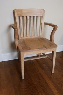 Solid Wood Chair (See Details)