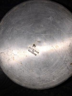 Vintage Stamped Aluminum Ware