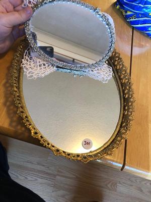 Mirrored Trays